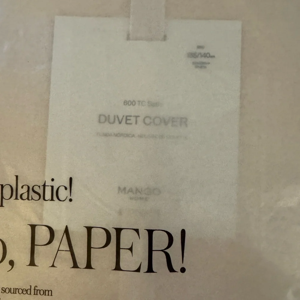 Mango Cream Duvet Cover